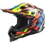LS2 MX 700 EVO Subverter Rascal Fluo Orange MX Helm Crosshelm Motocross L (59-60cm)