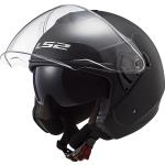 Schwarze LS2 Jet Helme  