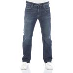 Blaue LTB Straight Leg Jeans mit Reißverschluss aus Baumwolle für Herren Weite 33 