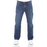 Blaue LTB Straight Leg Jeans mit Reißverschluss aus Baumwolle für Herren Weite 33 