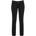 Schwarze LTB Slim Fit Jeans aus Denim für Damen Weite 33 