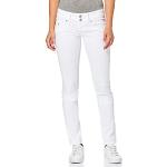 Reduzierte Weiße LTB Molly Slim Fit Jeans aus Denim für Damen Weite 27 