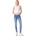 Hellblaue LTB Hüftjeans & Low Waist Jeans aus Denim für Damen Größe XS Weite 24 