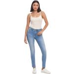 Silberne LTB Slim Fit Jeans aus Denim für Damen Weite 26 