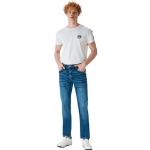 Blaue Bestickte LTB Hollywood Jeans mit Stickerei aus Denim für Herren Weite 36 