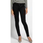 Reduzierte Schwarze LTB Hüftjeans & Low Waist Jeans mit Knopf aus Denim für Damen Größe XS Weite 25, Länge 34 