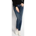 Reduzierte Blaue Bestickte LTB Molly Slim Fit Jeans aus Baumwollmischung für Damen Größe XS Weite 28, Länge 34 