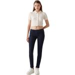 Weiße LTB Molly Slim Fit Jeans aus Denim für Damen Größe M Weite 26 