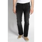 Reduzierte Schwarze Bestickte LTB Roden Hüftjeans & Low Waist Jeans mit Knopf aus Baumwollmischung für Herren Weite 38, Länge 34 