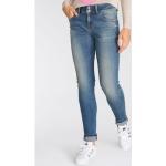 Slim-fit-Jeans LTB "MOLLY HIGH SMU" blau (ritnoblue und wash) Damen Jeans 5-Pocket-Jeans Röhrenjeans