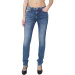 Reduzierte Hellblaue LTB Aspen Straight Leg Jeans aus Denim für Damen Größe XS Weite 30 
