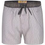 Luca David - Olden Glory - Pyjama Shorts aus 100% Baumwolle für Damen - Blau/Weiss - Grösse 42