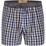 Luca David - Olden Glory - Pyjama Shorts aus 100% Baumwolle für Damen - Blau/Schwarz/Weiss - Grösse 40
