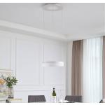 Reduzierte Weiße Moderne Runde LED-Pendelleuchten aus Kunststoff smart home 