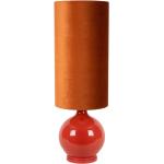 Orange Lucide LED Stehlampen aus Textil 