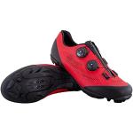 Rote MTB Schuhe in Breitweite leicht für Herren Größe 47 