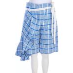 LUCKY CHOUETTE Shorts Linen Applications D 38 indigo blue white NEW