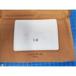 Lucrin Geneva Brieftasche mit Geldscheinklammer Leder Weiß