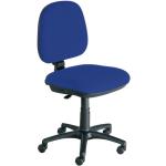 Reduzierte Blaue Lüllmann Ergonomische Bürostühle & orthopädische Bürostühle  mit Armlehne Breite 0-50cm, Höhe über 500cm, Tiefe 50-100cm 