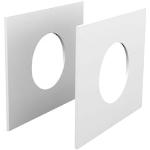 Reduzierte Weiße Moderne Lüttenhütt Ansteckplatten & Einlegeplatten Breite 50-100cm, Höhe 50-100cm, Tiefe 0-50cm 