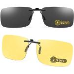 Gelbe Sonnenbrillen-Clips für Herren 