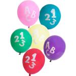 Rosa Buttinette Runde Luftballons 6-teilig 