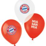 Rote FC Bayern Luftballons 6-teilig 
