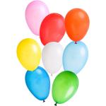 Bunte Buttinette Runde Luftballons 100-teilig 