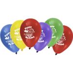 Rote Stylex Schreibwaren Runde Luftballons 