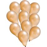 Goldene Buttinette Runde Luftballons 10-teilig 