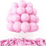 Pastellrosa Luftballons 30-teilig zum Valentinstag 