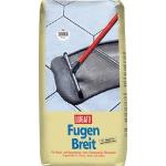 Lugato Fugenmörtel Fugenbreit für keramische Beläge grau 5 kg