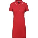 Rote Casual Luhta Polokleider aus Polyester für Damen Größe XL 