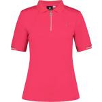 Pinke Luhta Damenpoloshirts & Damenpolohemden mit Reißverschluss Größe XS 