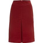 Reduzierte Rote Luis Steindl Cordröcke mit Reißverschluss aus Baumwolle für Damen Größe XL für den für den Frühling 