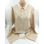 Hellbeige Luis Trenker Bodo Hemdblusen aus Baumwolle für Damen Größe 3 XL 