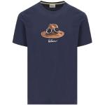 Marineblaue Luis Trenker Der T-Shirts aus Baumwolle für Herren Größe XL 