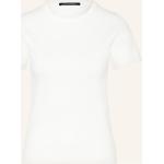 Weiße Luisa Cerano T-Shirts aus Baumwolle für Damen Größe L 