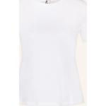 Weiße Luisa Cerano T-Shirts aus Baumwolle für Damen Größe L 