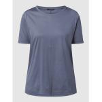 Reduzierte Blaue Luisa Cerano T-Shirts aus Baumwolle für Damen Größe L 