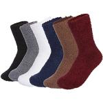 Lukis Unisex Winter Dicke Warme Socken Einfarbig Kuschelsocken Größe 36-44 Stil-2