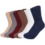 Lukis Unisex Winter Dicke Warme Socken Einfarbig Kuschelsocken Größe 36-44 Stil-3