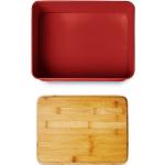 Rote Moderne Rechteckige Brotkästen & Brotboxen aus Metall 