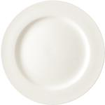 Weißes Porzellan-Geschirr 15 cm aus Porzellan 6-teilig 