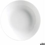 Weiße Luminarc Suppenteller 20 cm 24-teilig 