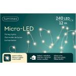 Lumineo Micro-LED 240 LEDs 12m warmweiß silber (497031)