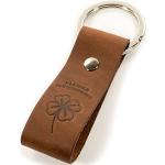 Braune Sorgenfresser Schlüsselanhänger & Taschenanhänger aus Leder für Zeremonien 