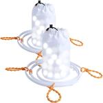 Weiße LUNARTEC Wasserdichte LED Lichtschläuche mit Weihnachts-Motiv wiederaufladbar 