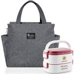 HSHRISH Kühltasche, doppelt isolierte Lunchtasche für Herren, wasserdicht,  auslaufsicher, verstellbare Träger, große Lunchtasche für Arbeit, Picknick