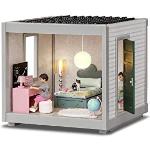 Lundby Modul Room Ergänzung Puppenhaus Life und Creative - B: 22 cm - Bausatz - Zimmer - Stockwerk - Wohnung - Puppenhauszubehör - Zubehör - ab 4 Jahre - 11 cm Puppen - 1:18